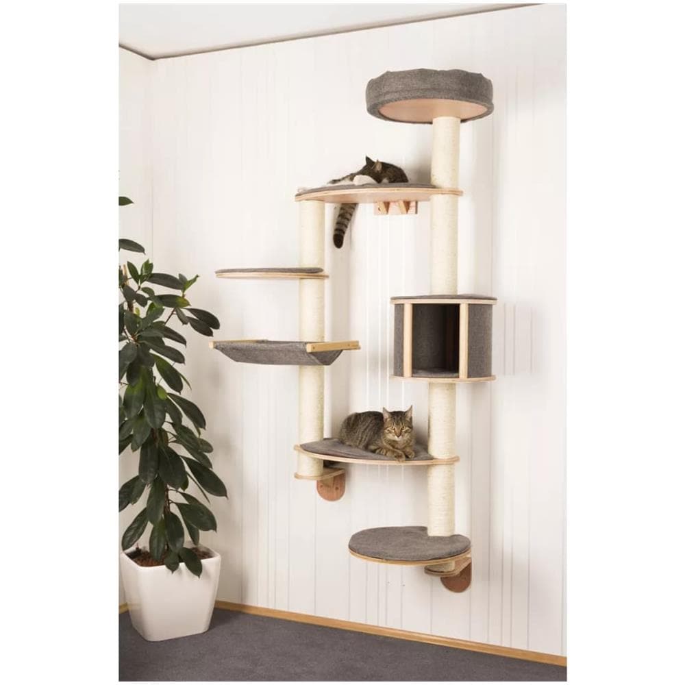 Tiragraffi Da Parete Gatti Dolomit Xl Tofana Grigio 185 Cm 81541 - Foto 5