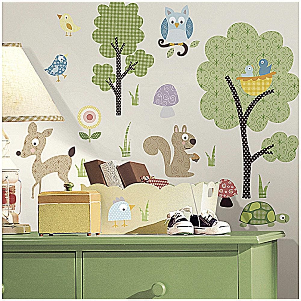 RMD1398SCS Adesivi Murali Removibili - Animali del Bosco - Foto 2