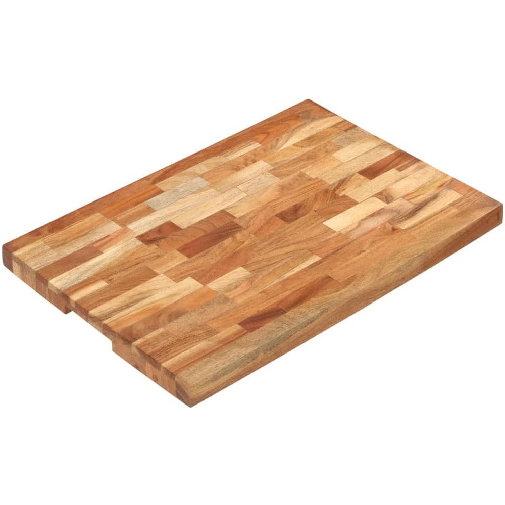 Tagliere 60x40x4 Cm In Legno Massello Di Acacia - Foto 1