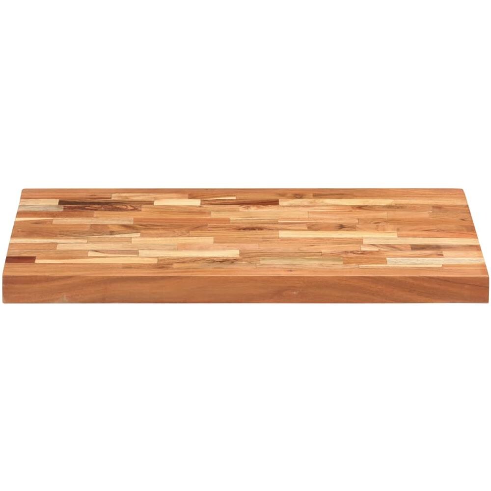 Tagliere 60x40x4 Cm In Legno Massello Di Acacia - Foto 2