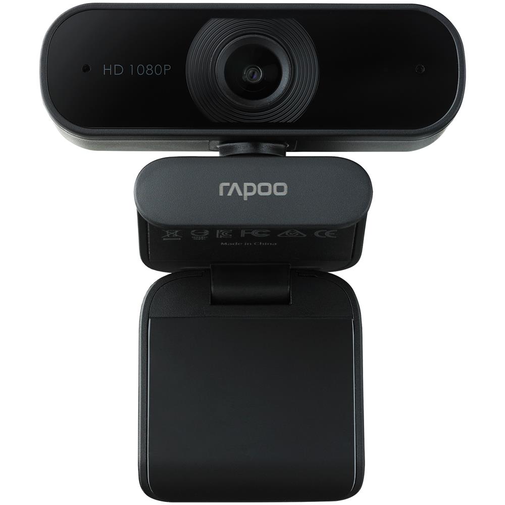 Webcam XW180 con Risoluzione 1920 x 1080 Pixel USB 2.0 Colore Nero  - Foto 1