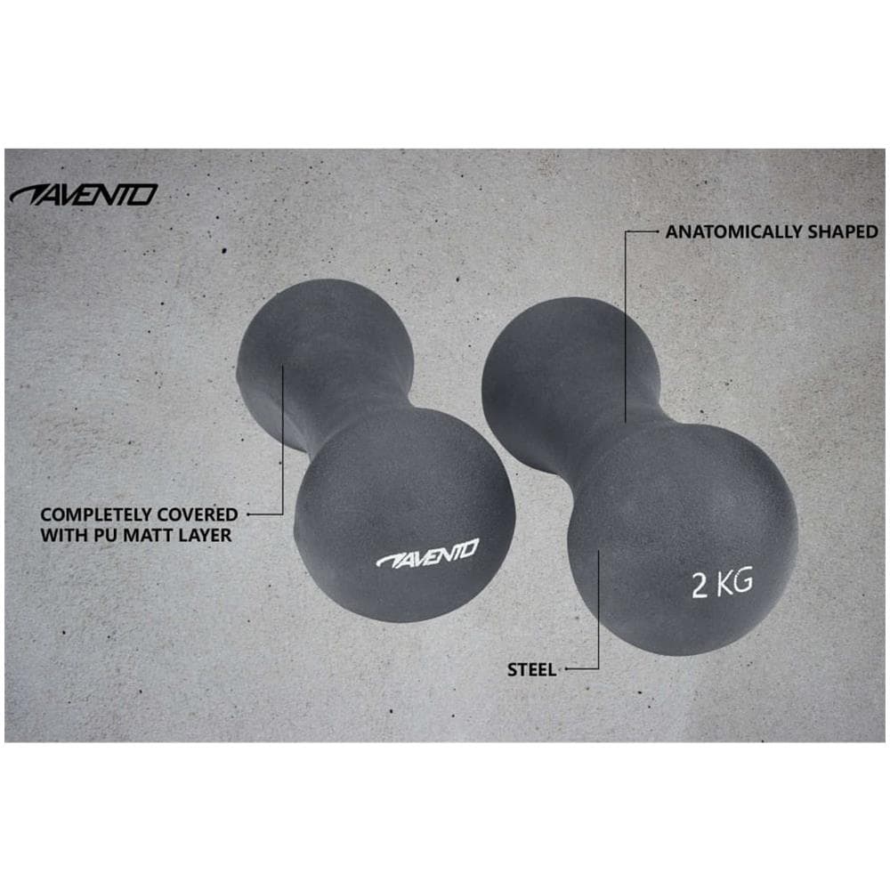 Set Pesi per Mani Bone 2x2 kg Grigi - Foto 3