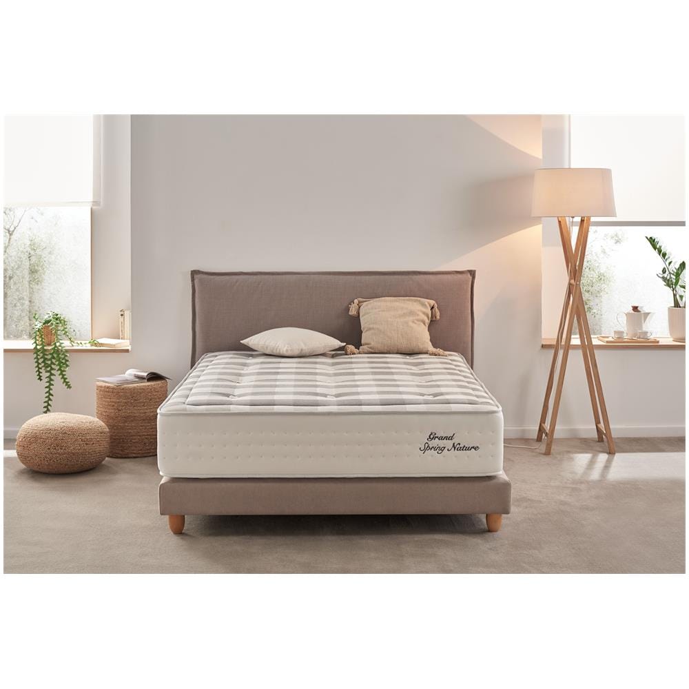 Materasso A Molle Insacchettate Grand Spring Nature - 100x190, 30cm - - Foto 2