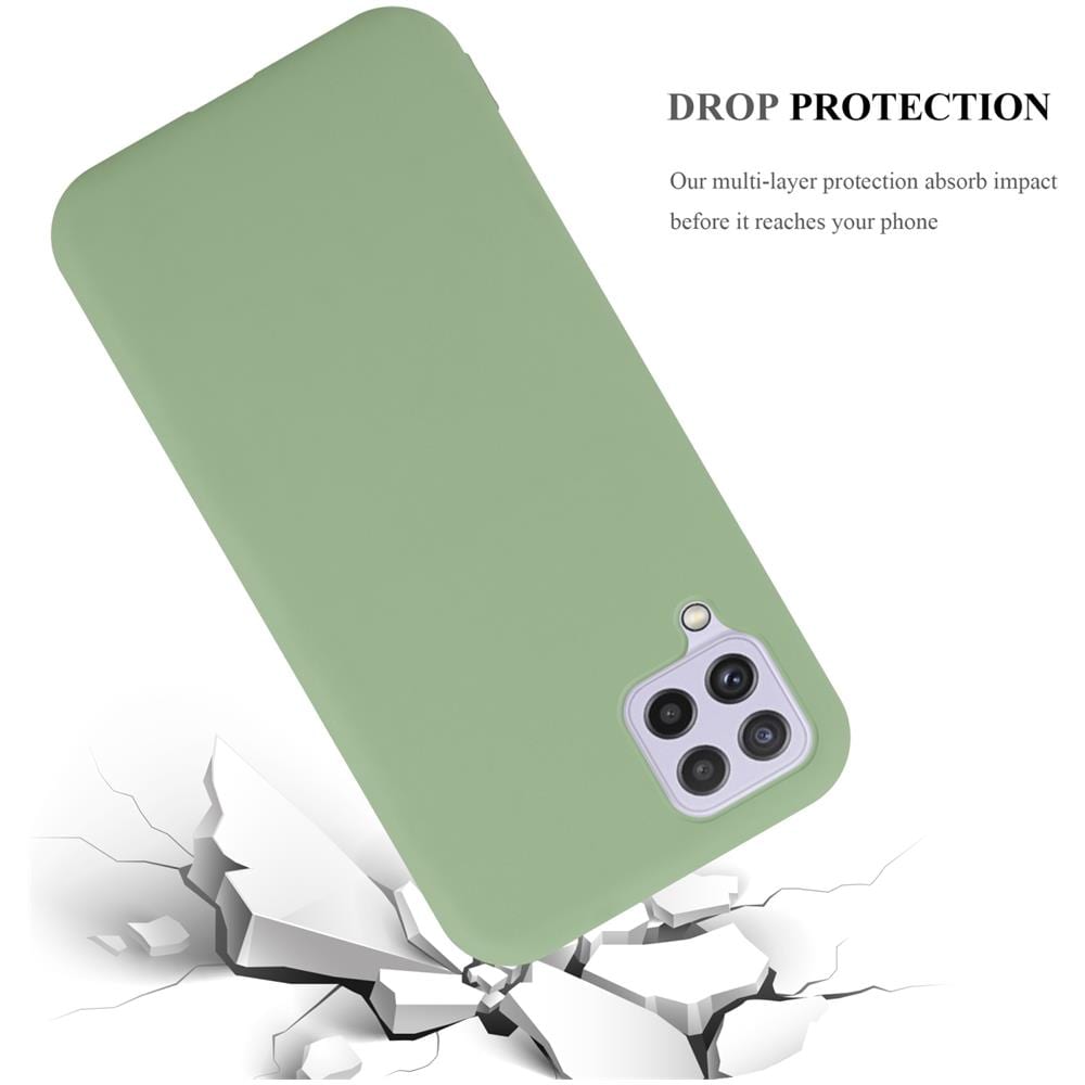 Custodia Compatibile Con Samsung Galaxy A22 4g / M22 / M32 4g In Candy Pastello Verde - Coperchio Protettivo In Silicone Tpu Flessibile - Foto 8