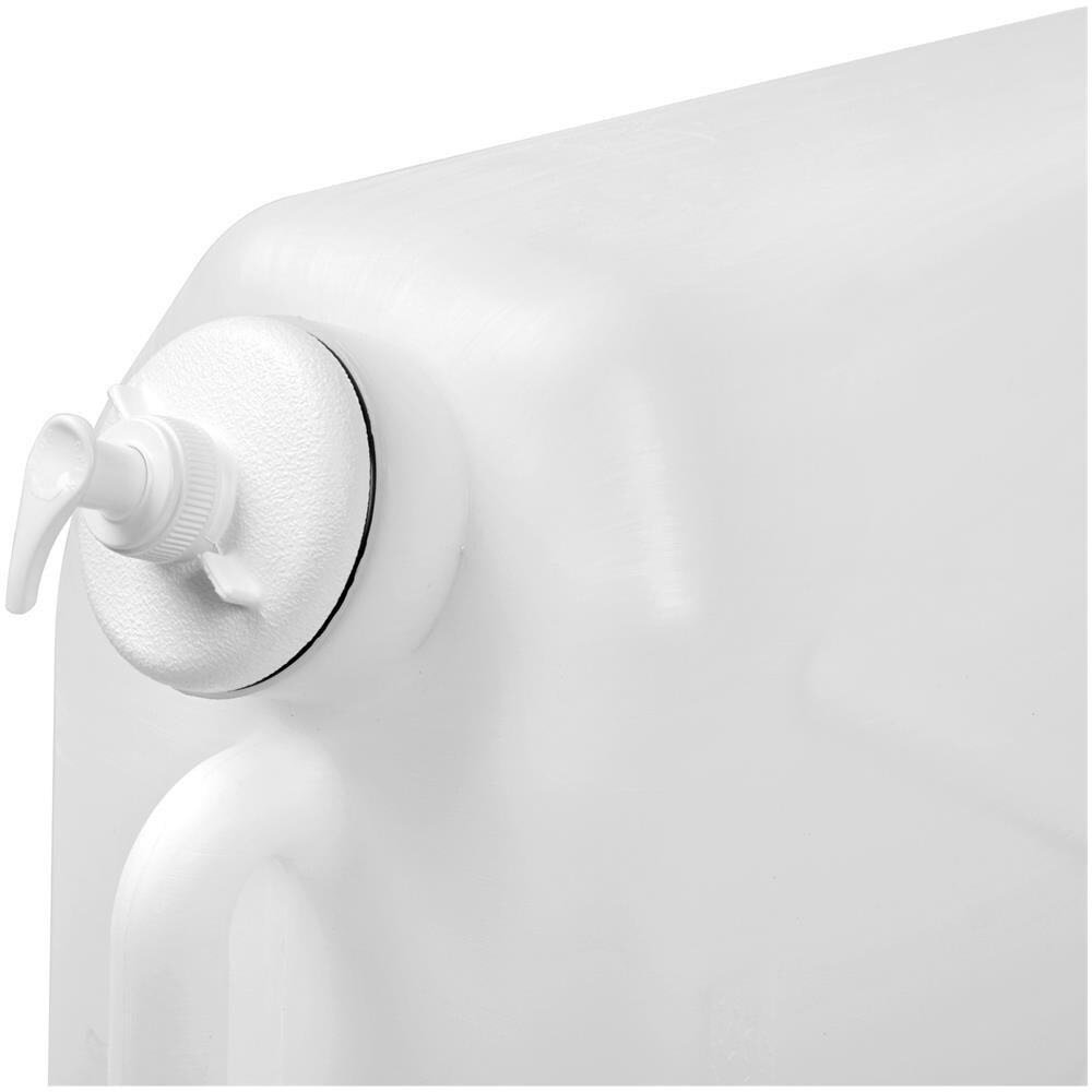 Tanica In Plastica, Con Rubinetto In Metallo E Dispenser Porta Sapone - 25 L - Foto 2