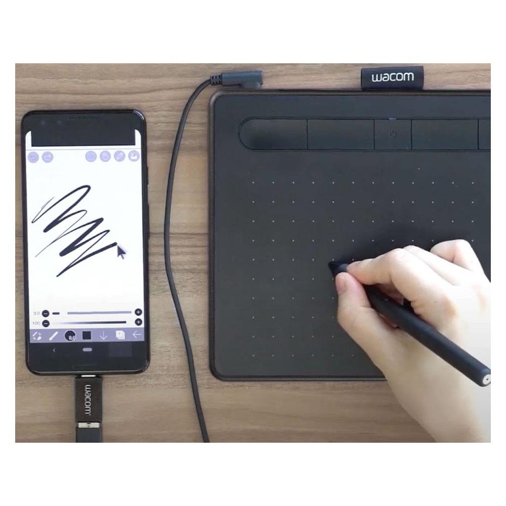 Intuos S Bluetooth Manga Edition tavoletta grafica Nero 2540 lpi (linee per pollice) 152 x 95 mm USB /Bluetooth - Foto 5