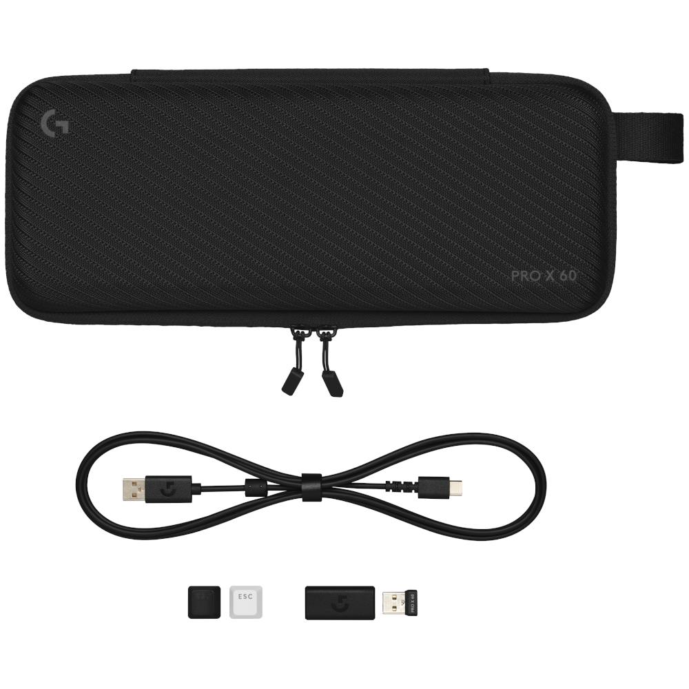 PRO X 60 tastiera Gaming USB + RF Wireless + Bluetooth QWERTY Italiano Magenta - Foto 8