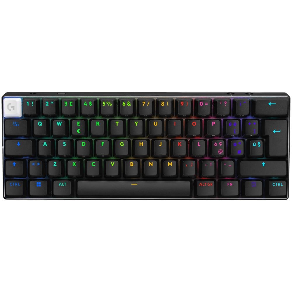 PRO X 60 tastiera Gaming USB + RF Wireless + Bluetooth QWERTY Italiano Magenta - Foto 1
