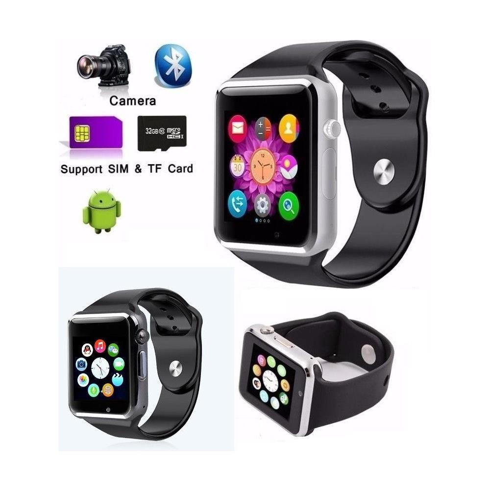 Smartwatch A1 Display 1.54" Bluetooth con SIM micro SD Nero -Europa - Foto 2