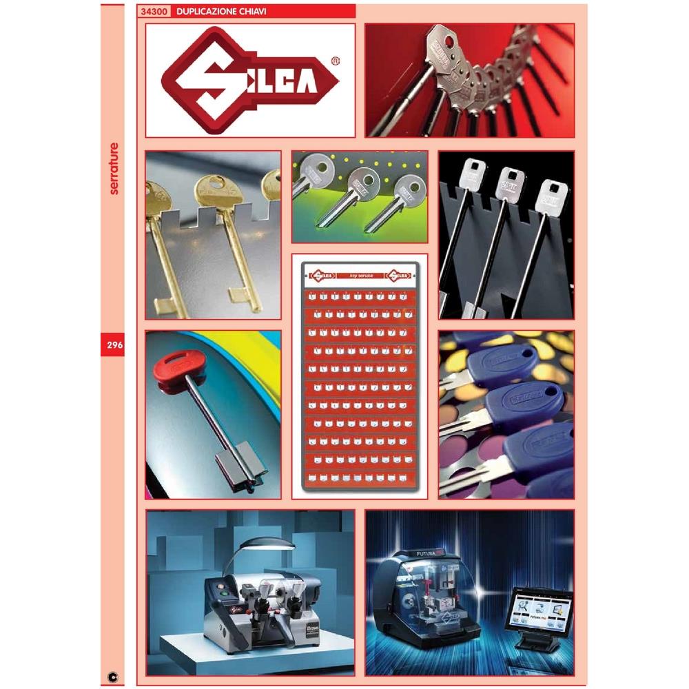 100pz Chiavi Silca Art. Ie28r (iseo F300) gr. 2 Olc - Foto 2