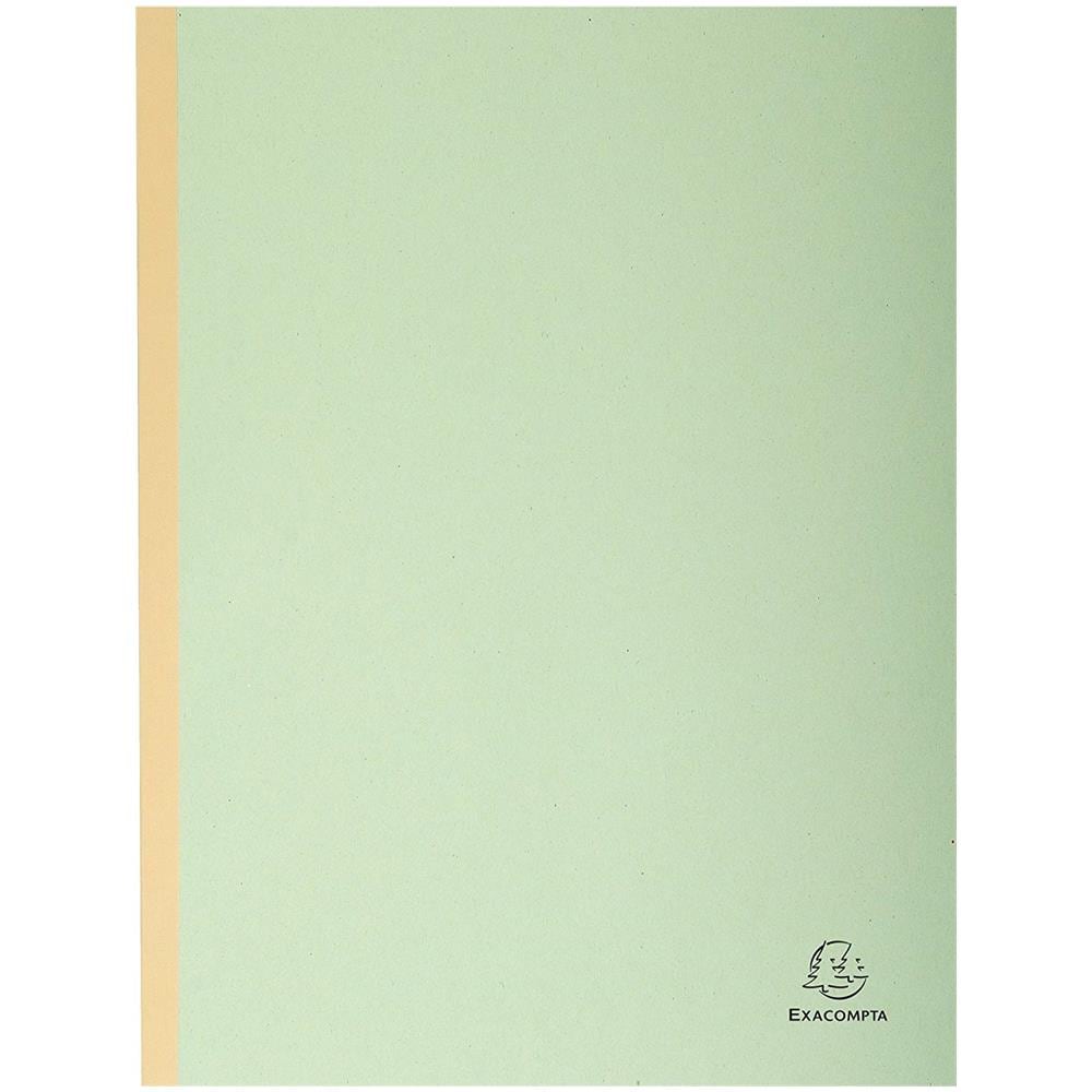 25 Carpette Porta Documenti Con Costa In Carta Tessile E Piega Concava Di 3 Cm, 320 G / mq, 24 X 32 Cm, Colore: Verde - Foto 1