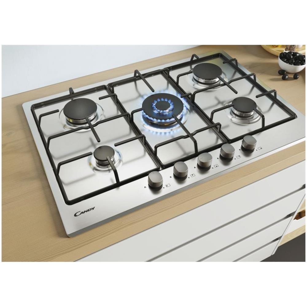 Piano Cottura CDOY7W4X a Gas 5 Fuochi Gas Colore Acciaio Inox - Foto 5