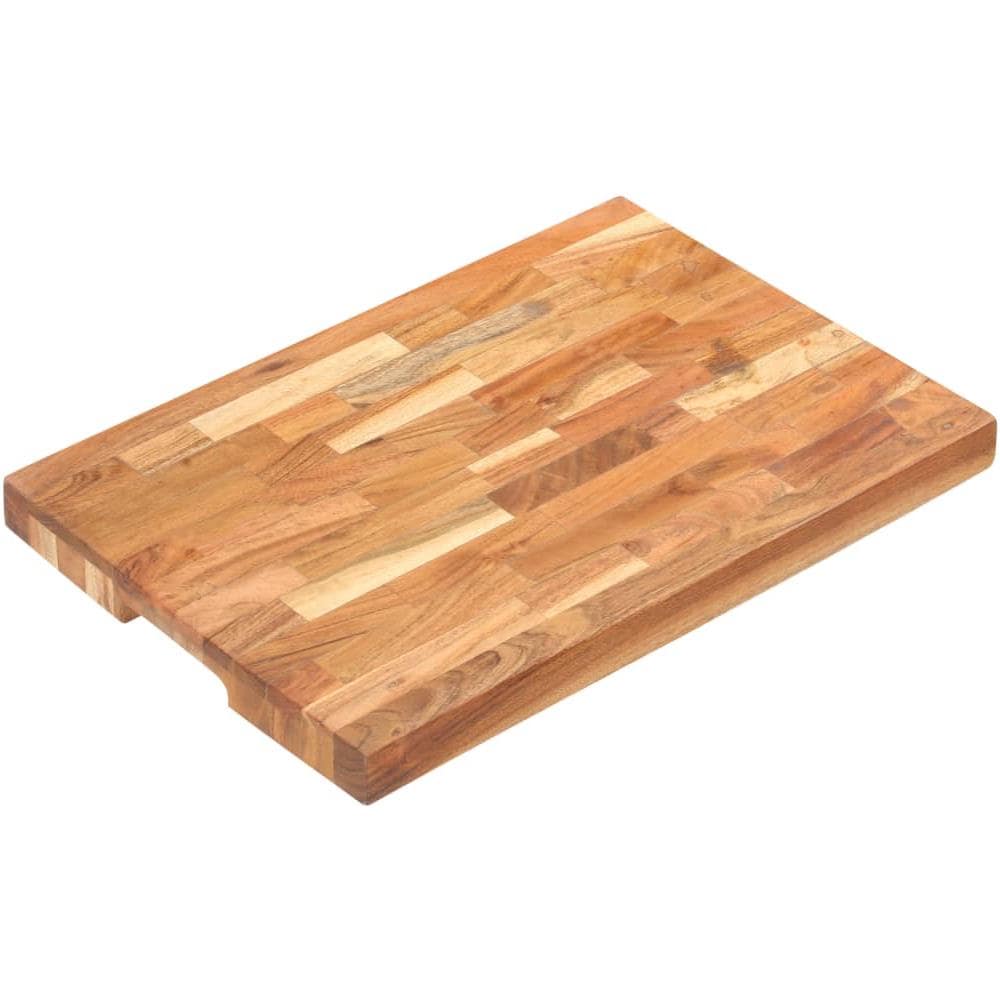 Tagliere 50x35x4 Cm In Legno Massello Di Acacia - Foto 1