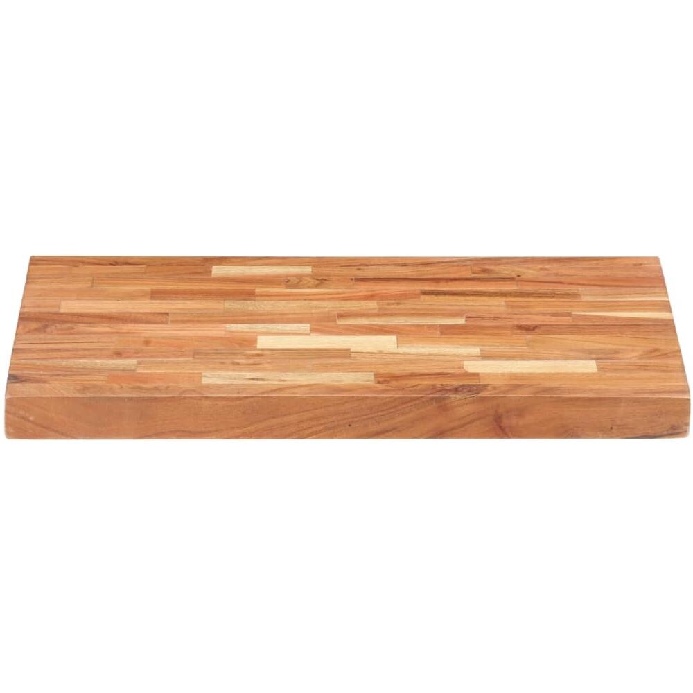 Tagliere 50x35x4 Cm In Legno Massello Di Acacia - Foto 2