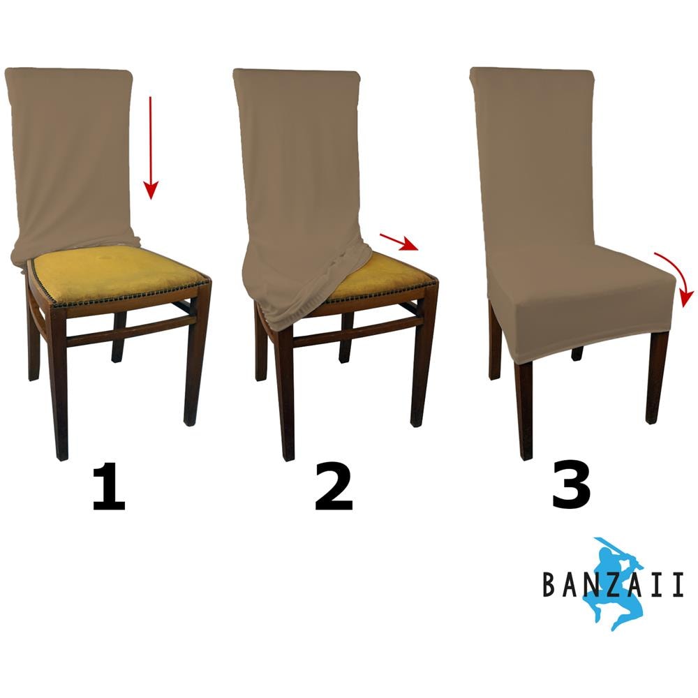 Set 4 Vestisedia Quadrato Antimacchia Made In Italy Crema - Foto 6