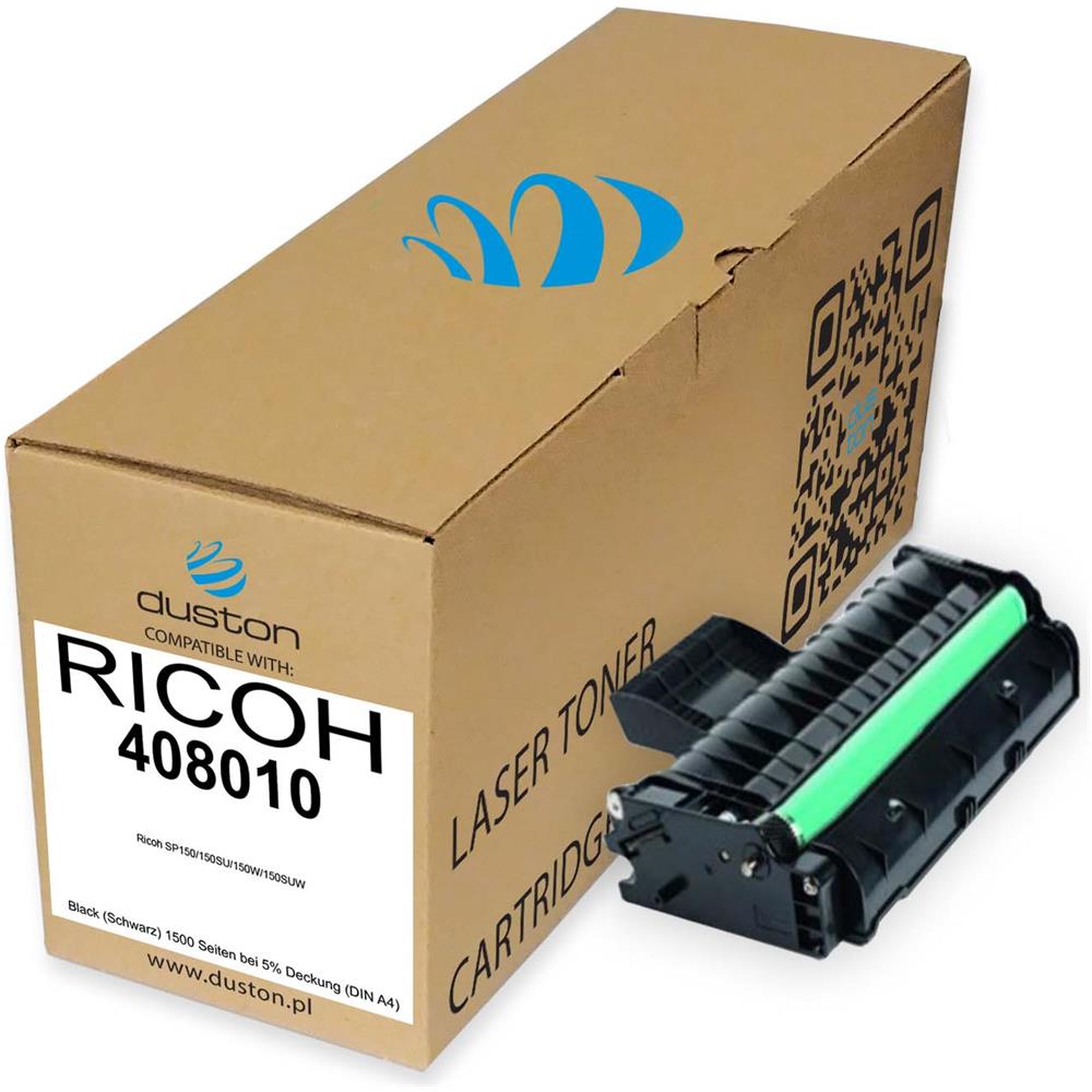 TONER COMPATIBILE - 408010 Negro Compatible Con Ricoh Sp150 150su 150w 150suw - Foto 2