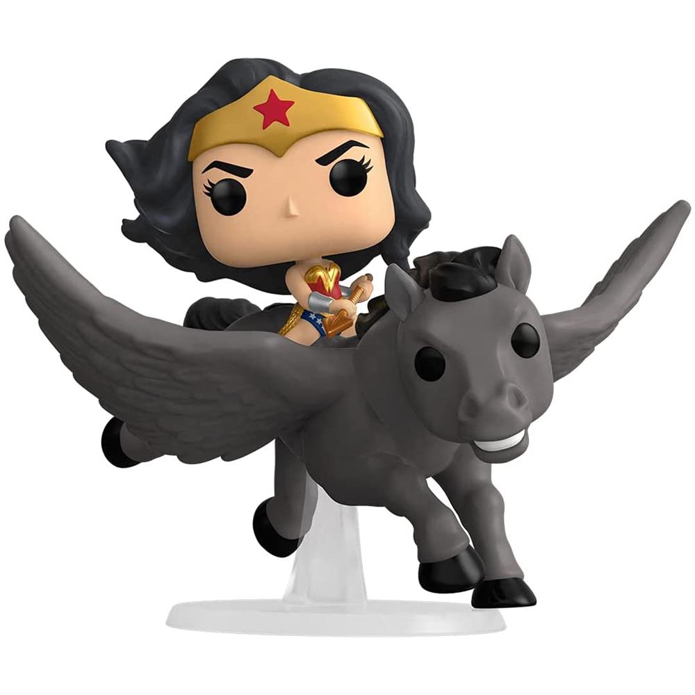 Dc Comics: Pop! Ride Super Deluxe - Wonder Woman 80Th - Wonder Woman On Pegasus - Foto 1