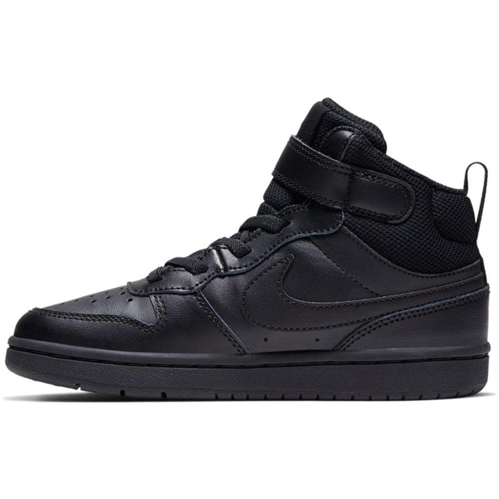 Scarpe Court Borough Mid 2 Taglia 28 Codice Cd7783-001 Nero - Foto 2