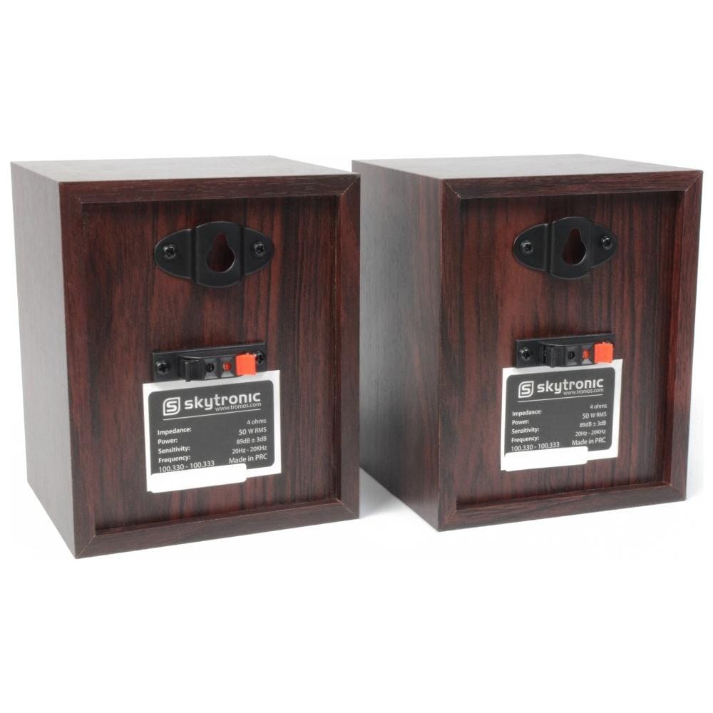 Sistema 5.0 Home Theather - Home Cinema 1140w passivo con 2 diffusori da pavimento, 1 centrale, 2 satelliti Colore Noce - Foto 9