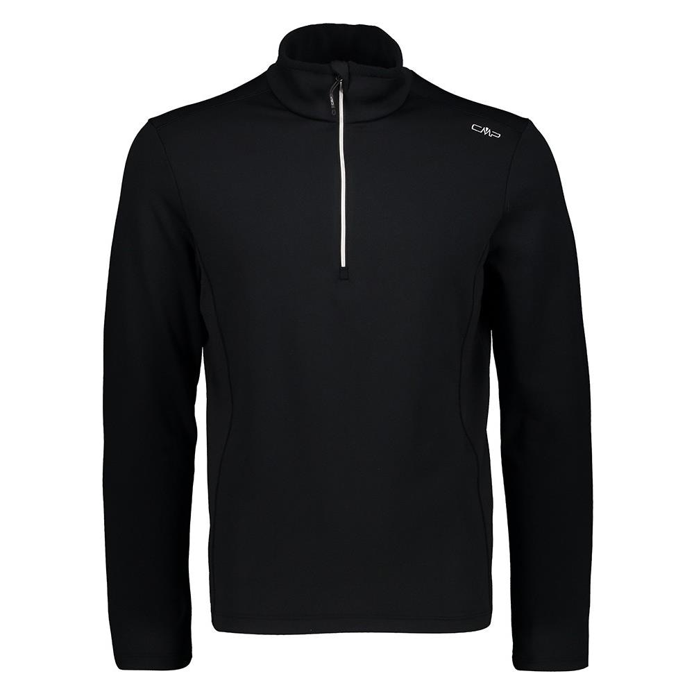 Pile T-neck Grid Tech Uomo - It 50 Nero-bianco - Foto 1