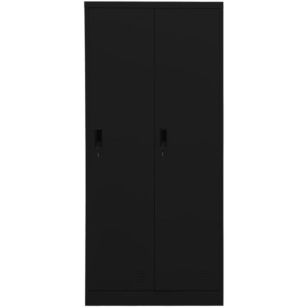 Armadio Nero 80x50x180 Cm In Acciaio - Foto 3