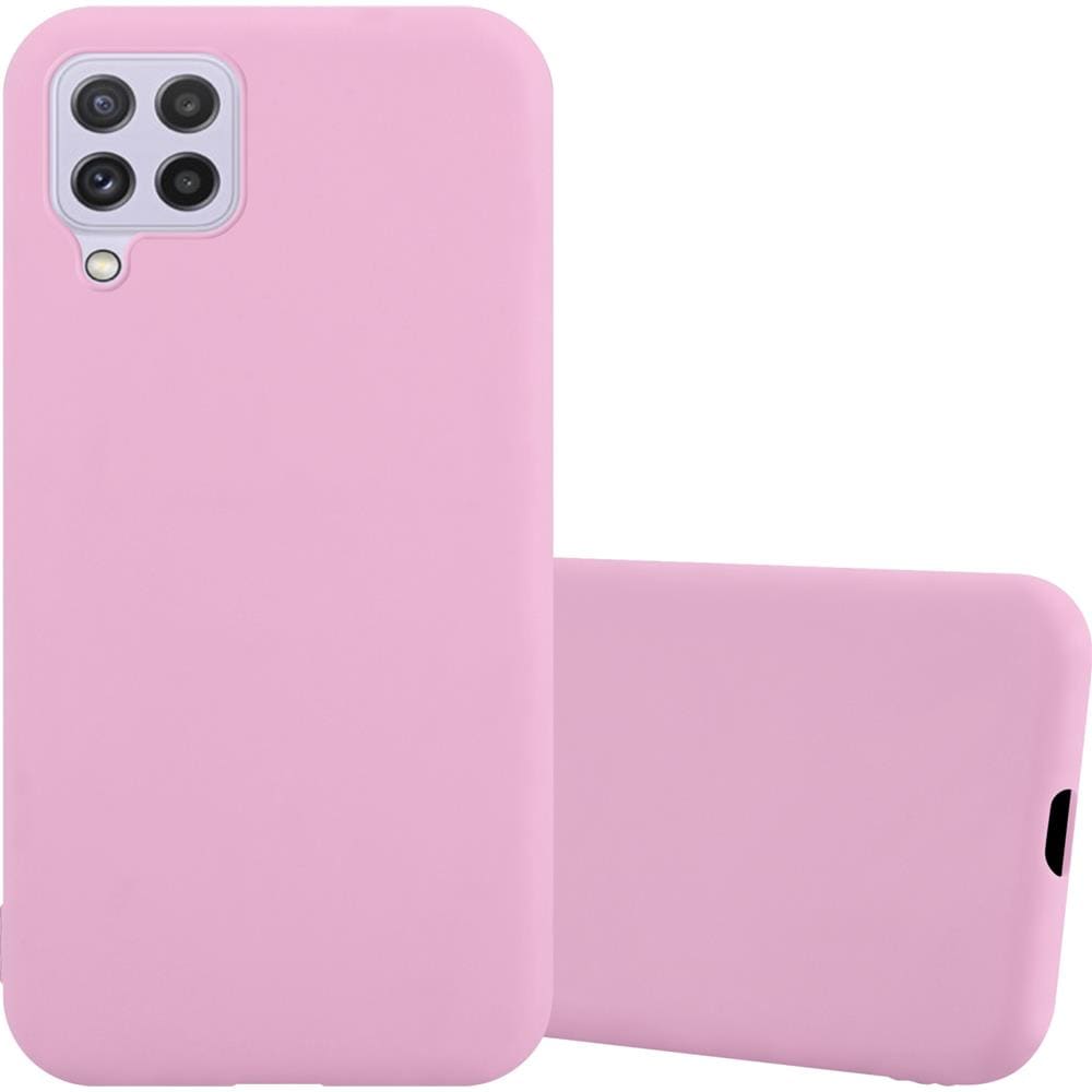Custodia Compatibile Con Samsung Galaxy A22 4g / M22 / M32 4g In Candy Rosa - Coperchio Protettivo In Silicone Tpu Flessibile - Foto 1