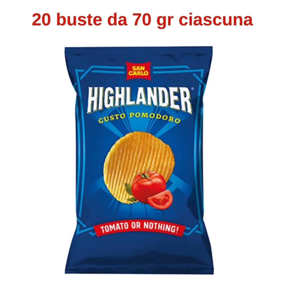 San Carlo Highlander Gusto Pomodoro 20 Buste Da 70 Gr - Foto 1