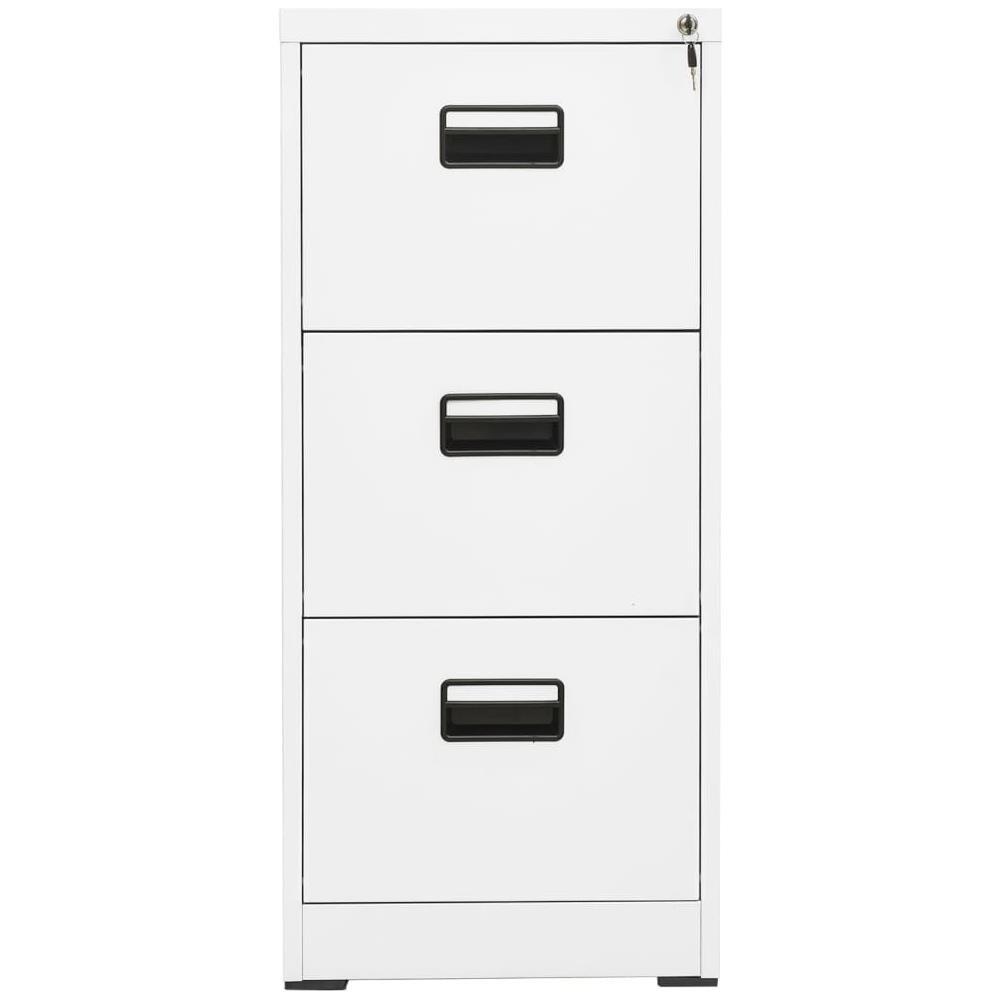 Schedario Bianco 46x62x102,5 Cm In Acciaio - Foto 2