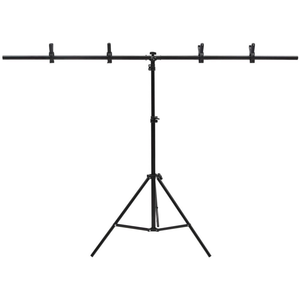 Supporto Per Sfondo A T Nero 151x60x (70-200) Cm - Foto 3