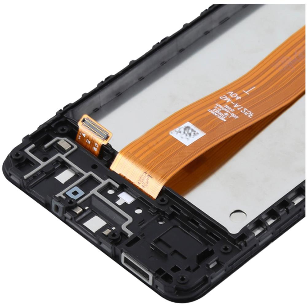 Blocco Completo Galaxy A12 Touchscreen + Frame Originale Nero - Foto 4