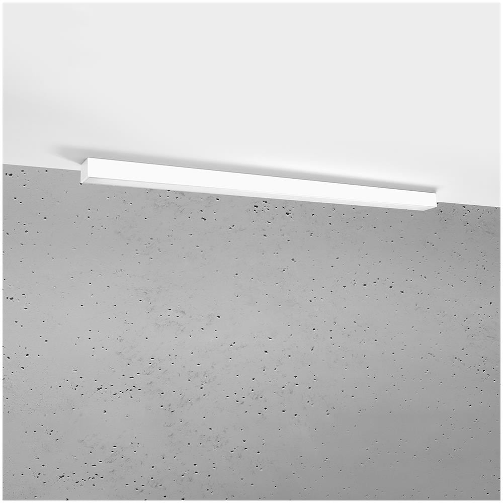 Sollux Lighting Lampada Da Soffitto Pinne 118 Bianco Th. 077 - Minimalista Lampada A Soffitto Bianco 6x118x6 Cm - Foto 2