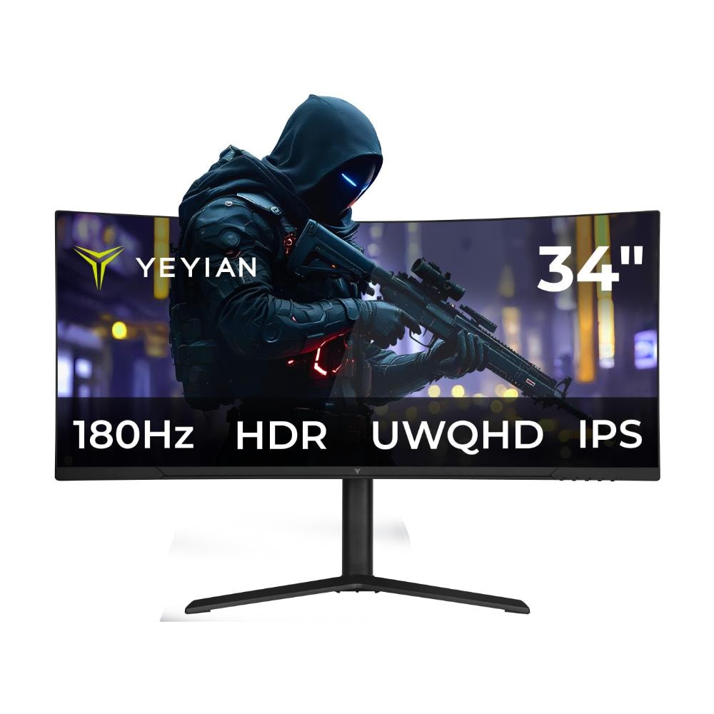 Monitor Gaming Elysium IPS curvo UltraWide 34'' QHD 180Hz RGB - Foto 5