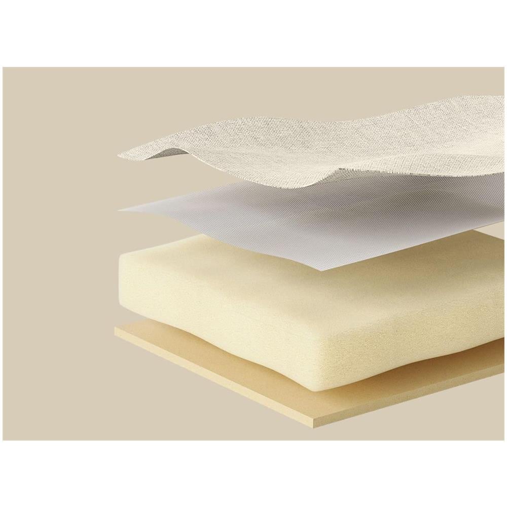 PUFA LSF028W01 Pouf Organizer Bianco Crema MDF Storage - Foto 8