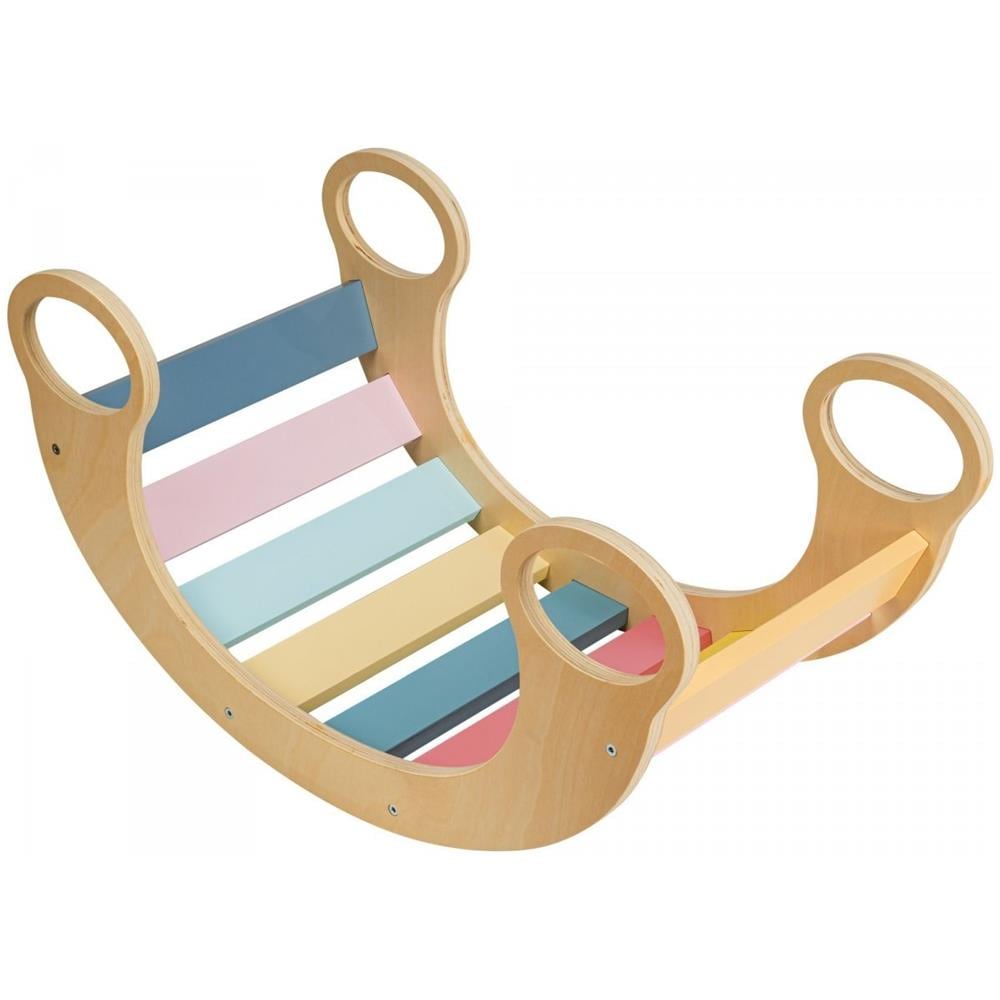 Altalena da giardino per bambini, sedia sospesa, robusta 3-in-1, seggiolino a secchiello, righe oliva-grigio - Foto 2