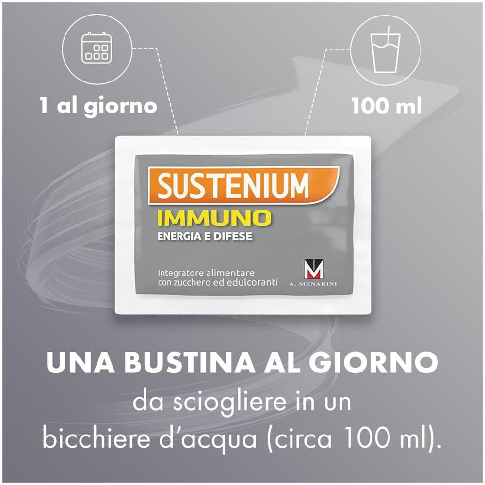 Sustenium Immuno Energy 14 Bustine da 4,5 g - Foto 2