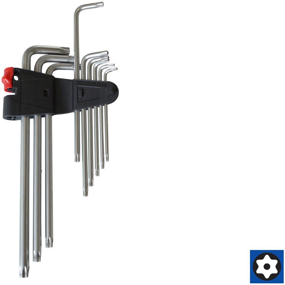 19940381 Chiavi Resistorx lunghe, set 9 pezzi - Foto 1