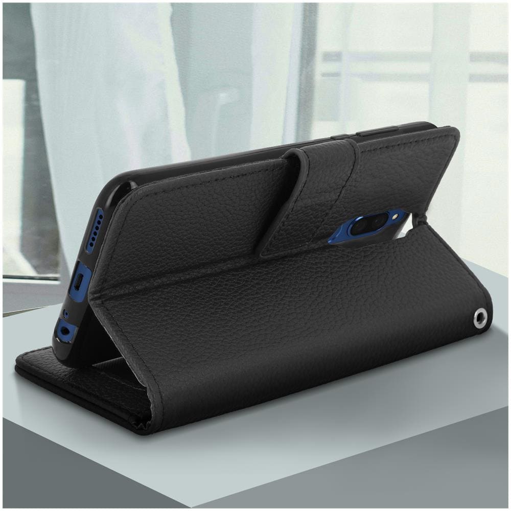 Custodia Huawei Mate 10 Lite Modello Portafoglio + Funzione Supporto - Nera - Foto 15