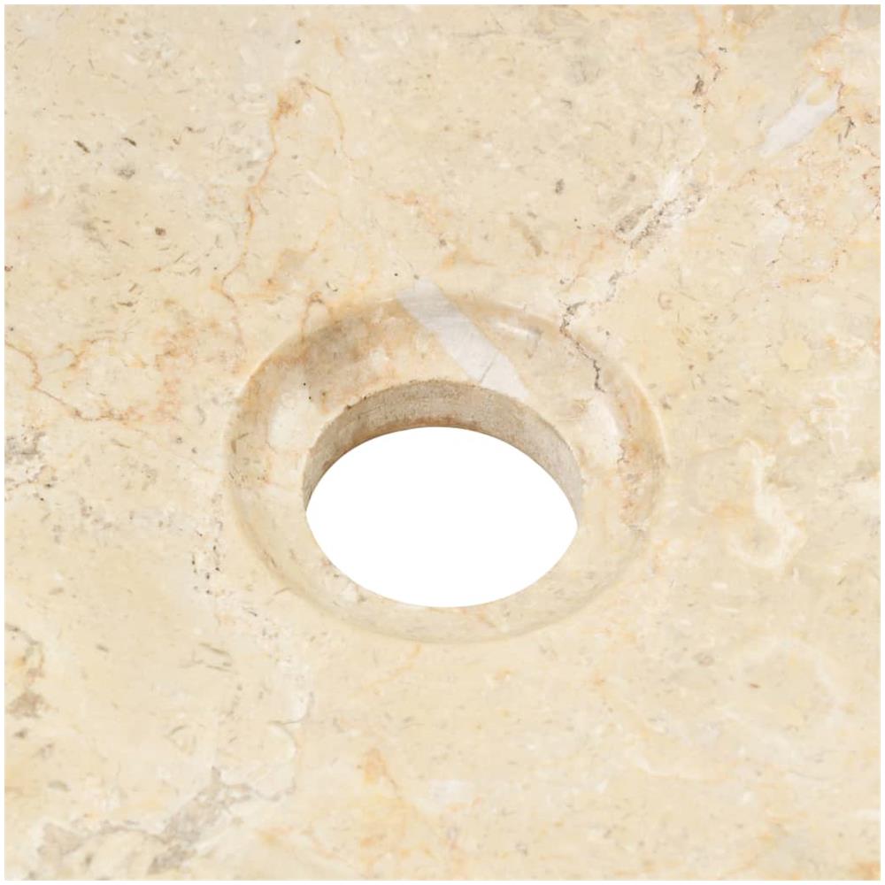 Lavandino 40x12 cm in Marmo Crema - Foto 7