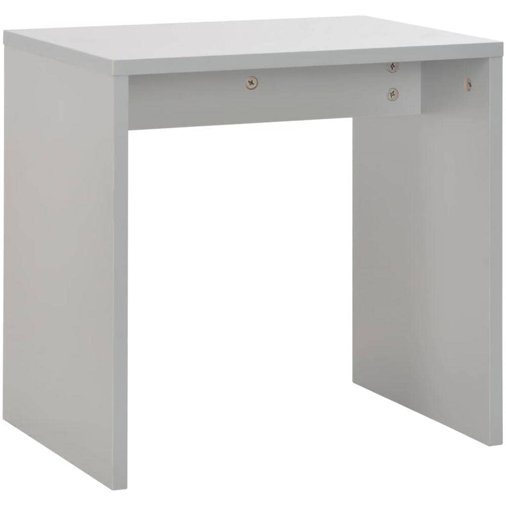 Tavolo da Trucco con Specchio e Sgabello Grigio 104x45x131 cm - Foto 8