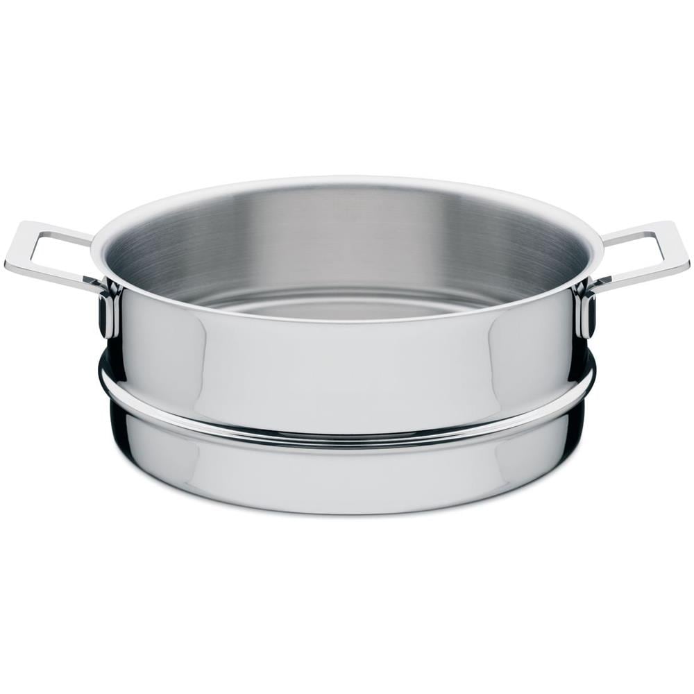 Ajm307 Pots&pans Cestello Per Cotture Al Vapore In Acciaio Inossidabile 18/10 Lucido - Foto 1