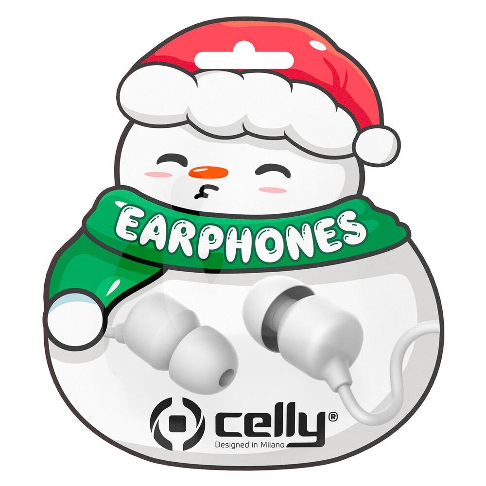 WIRED EARPHONE XMAS SNOW SHAPE - Foto 1