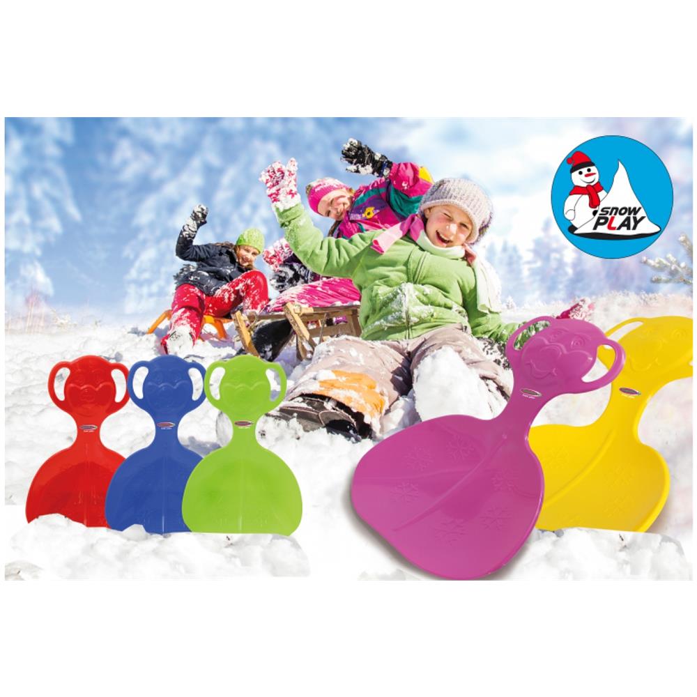 460374 slitta Bob Giallo Plastica - Foto 2