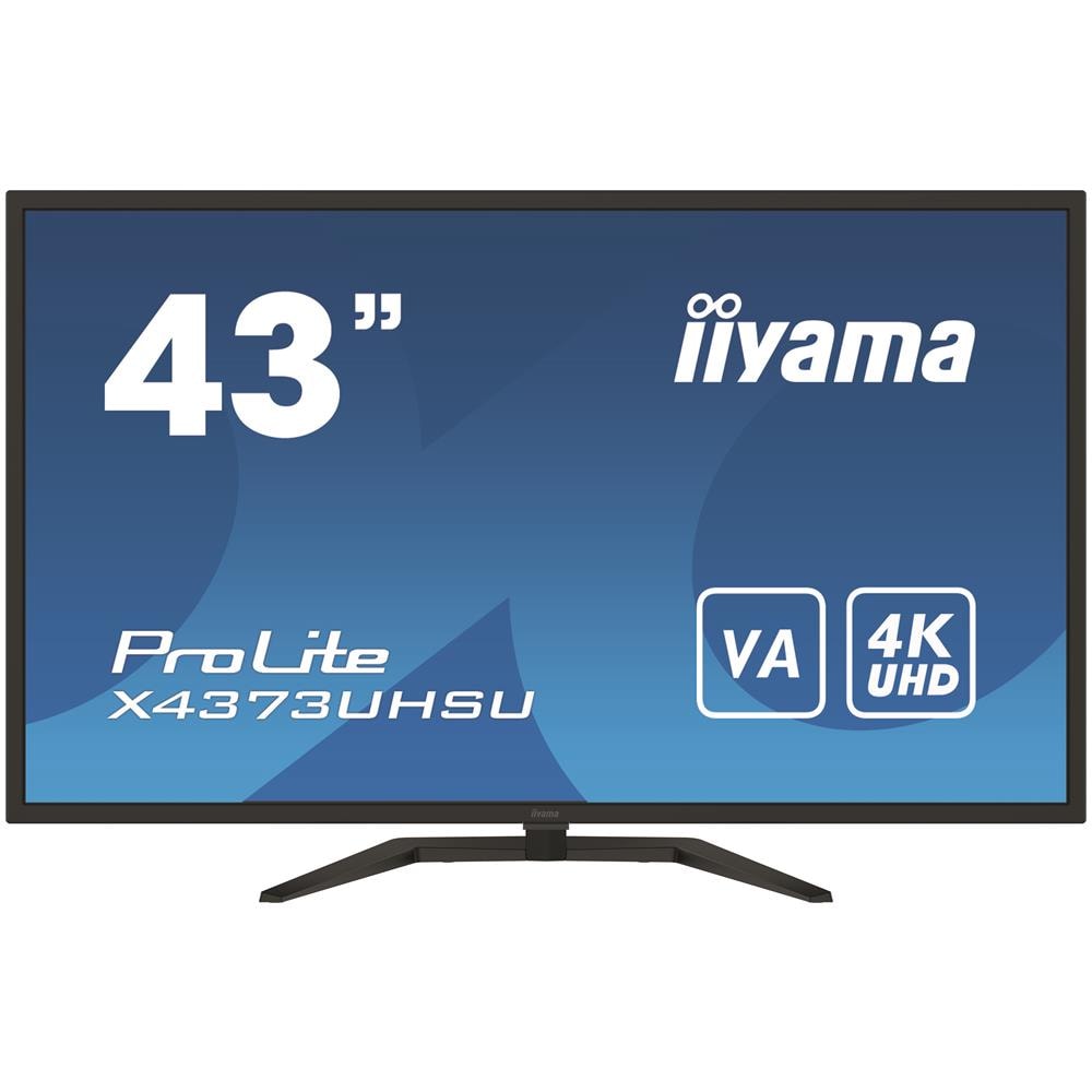 ProLite X4373UHSU-B1 Monitor 42.5" 3840 x 2160 Pixel 4K Ultra HD Nero - Foto 1