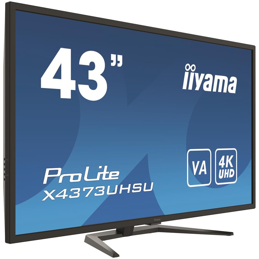 ProLite X4373UHSU-B1 Monitor 42.5" 3840 x 2160 Pixel 4K Ultra HD Nero - Foto 2