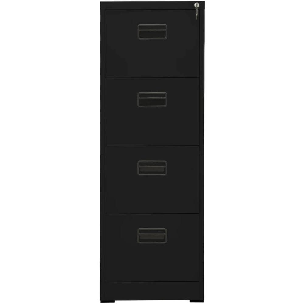 Schedario Nero 46x62x133 cm in Acciaio - Foto 2