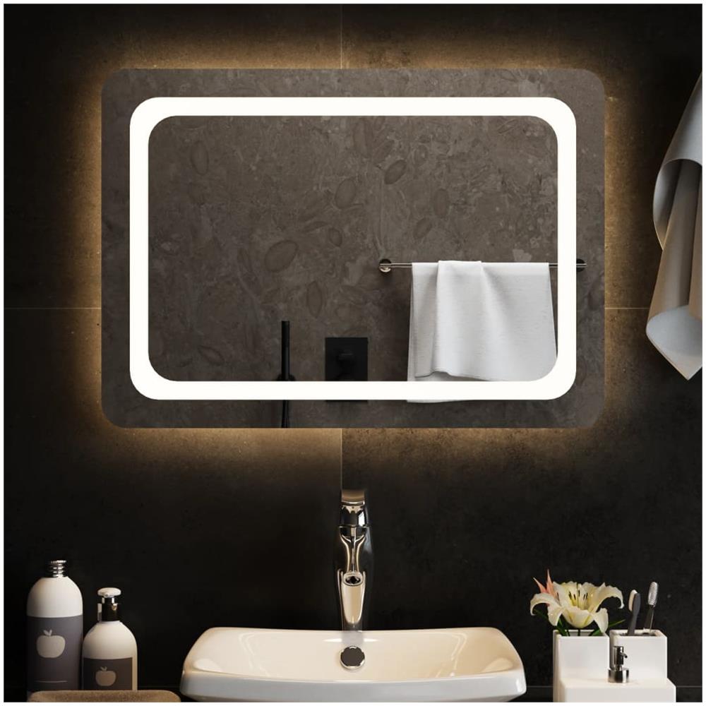 Specchio Da Bagno Con Luci Led 70x50 Cm - Foto 1