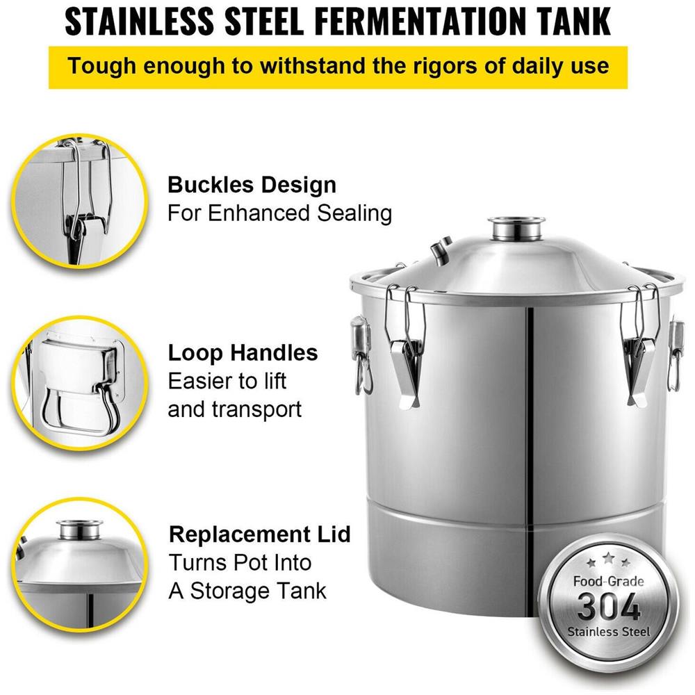 Distillatore Di Alcool, Apparecchiatura Per La Produzione Di Alcolici, Kit Domestico, 70l - Foto 2