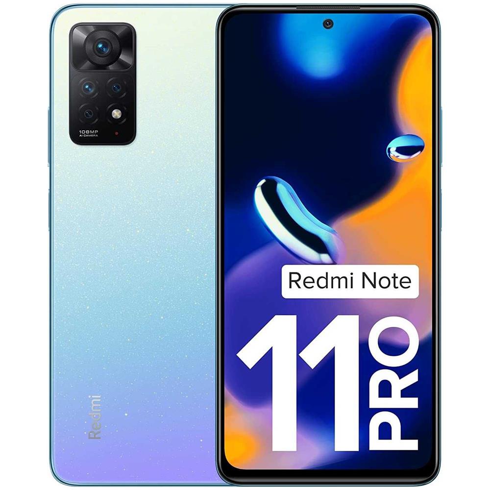 Redmi Note 11 Pro 128 4G Dual Sim Display 6.67" AMOLED Slot Nano SD Fotocamera 108 Mpx Android 11 Blu - Foto 1