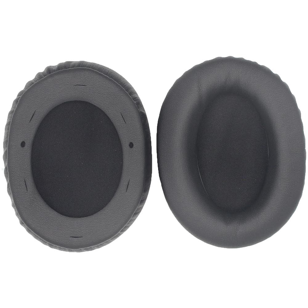 1 Paio Di Cuscinetti Auricolari Di Ricambio Per Cuffie In Pelle Proteica Per Edifier W800bt Plus Black - Foto 2