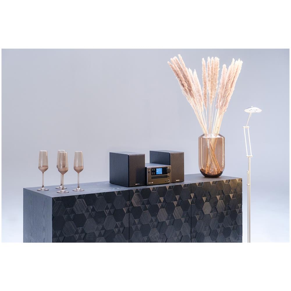 Electronics M-725DAB-B set audio da casa Microsistema audio per la casa 50 W Nero - Foto 7